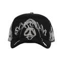 Gray helmet for bikers